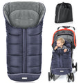 Orzbow Footmuff for Stroller Universal, Weather-Proof Baby Bunting Bag Warm Cozy Blanket Cover, Two-Way Zippers, Machine Washable, Easily Attaches to Most Strollers, Baby Winter Essentials